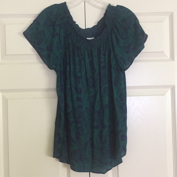 Liz Claiborne Tops - Liz Claiborne Paisley Print Top